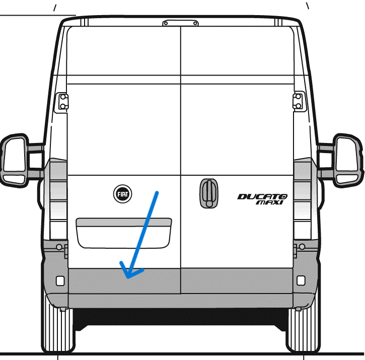 Zadn lita ern lev zadn dvee BOXER JUMPER DUCATO 2014--