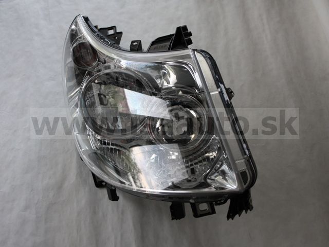 Reflektor pedn  prav H1+H7 BOXER - JUMPER - DUCATO 2006--