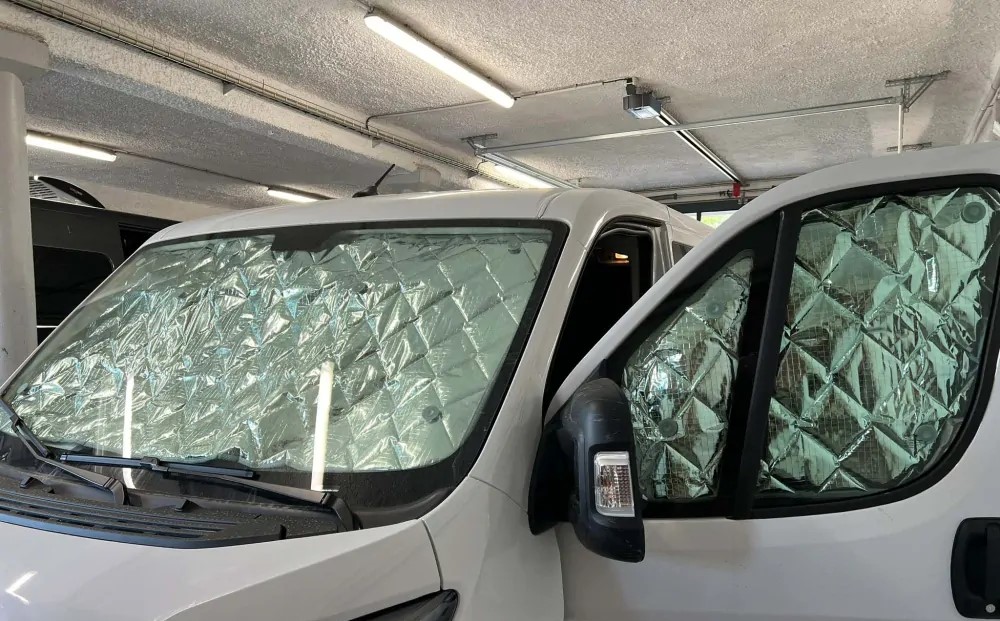 Termoclona oken Isoflex BOXER JUMPER DUCATO od 2015 - kabina idie - 3 dly