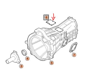 Horn� kryt p�evodovky DAILY 5st. P�evodovka