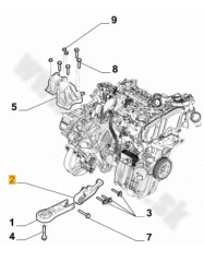Spodn silentblok motoru zadn DUCATO 2,2JTD 2021-