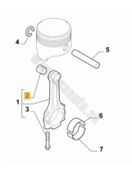 Loisko ojnice horn DUCATO 2,2JTD 2021-