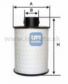 Filtr paliva 2,2/2.3/3.0 JTD/HDI BOXER - JUMPER - DUCATO 06-- UFI